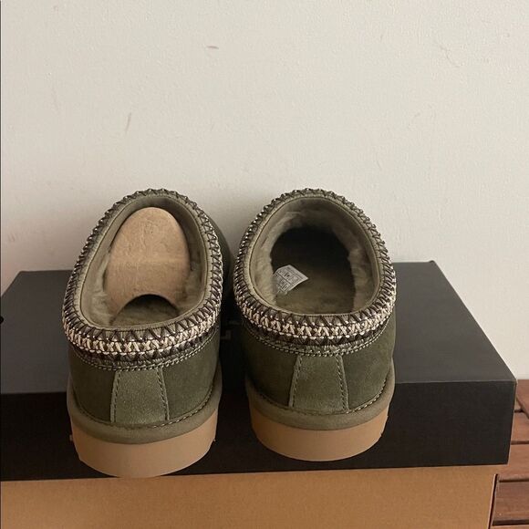 UGG Tasman Baxter Slippers Burnt Olive US Men Size 9/UK 8/EU 42